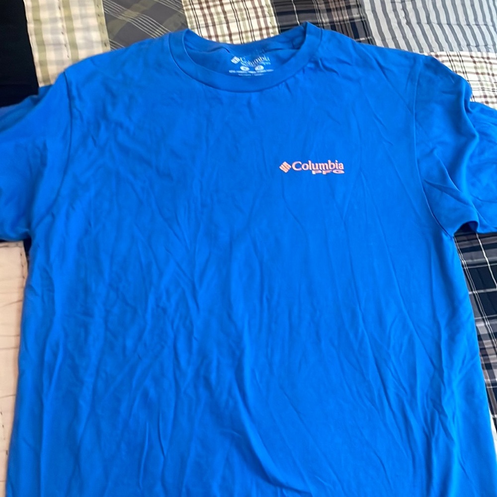 Columbia blue  t shirt